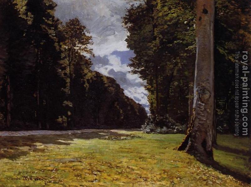 Claude Oscar Monet : Le Pave de Chailly in the Fontainbleau Forest